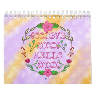 CALENDARIO ADIÓS 20XX HOLA 20XX