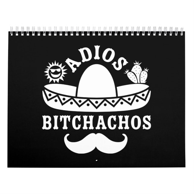 Calendario Adiós Bitchachos Cinco de Mayo (Tapa)