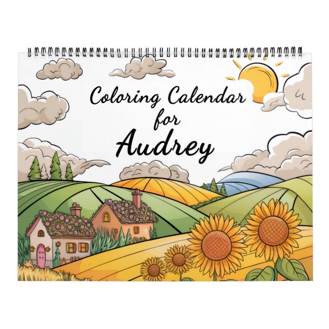 Calendario Adult Coloring Calendar (Tapa)