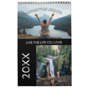 Calendario Adventure Awaits   Foto de viaje inspirador