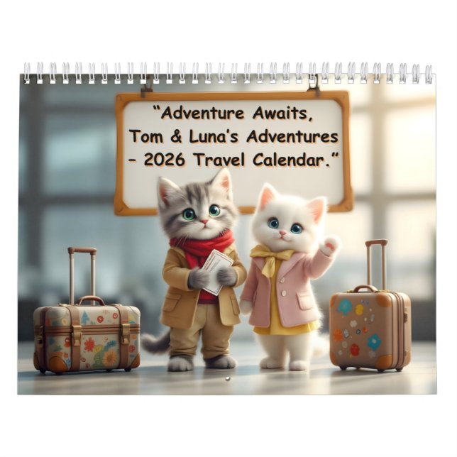 Calendario Adventure Awaits – Tom & Luna’s Adventures™ 2026 T (Tapa)
