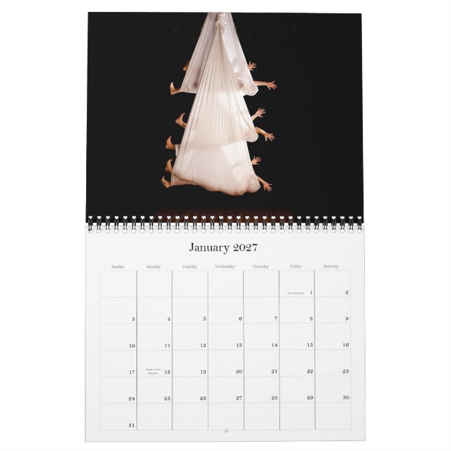 Calendario aéreo 2013 de la yoga de Aircat (Jan 2027)