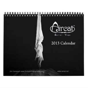 Calendario aéreo 2013 de la yoga de Aircat