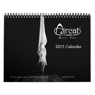 Calendario aéreo 2013 de la yoga de Aircat