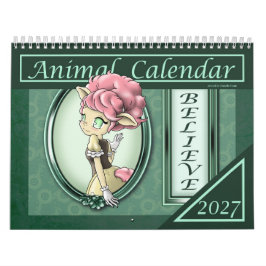 Calendario Afirmaciones de Anime Animal 2027