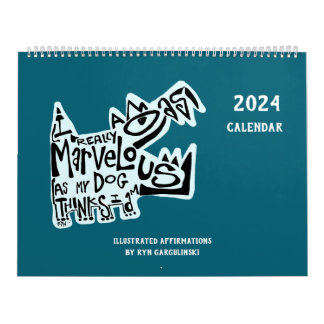 Calendario Afirmaciones ilustradas por Rynski