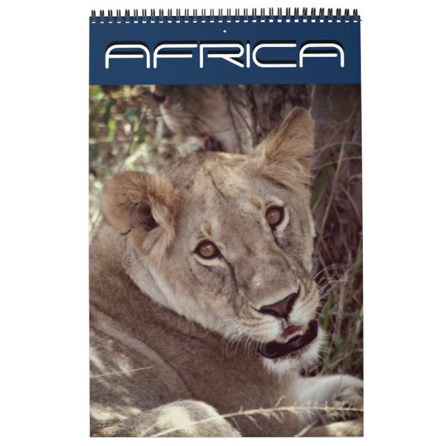 Calendario áfrica 15 meses (Tapa)