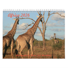 Calendario Africa - 2026 Calendar