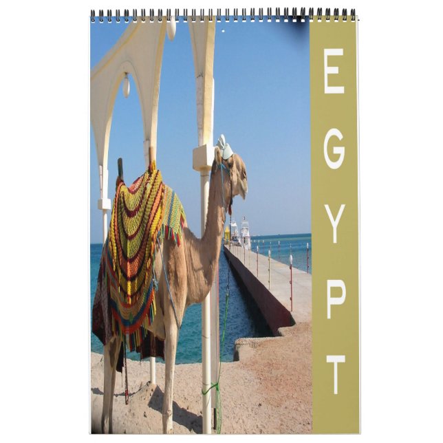 Calendario África - Egipto - (Tapa)