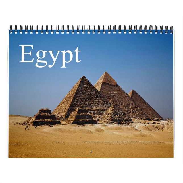 Calendario África - Egipto - (Tapa)