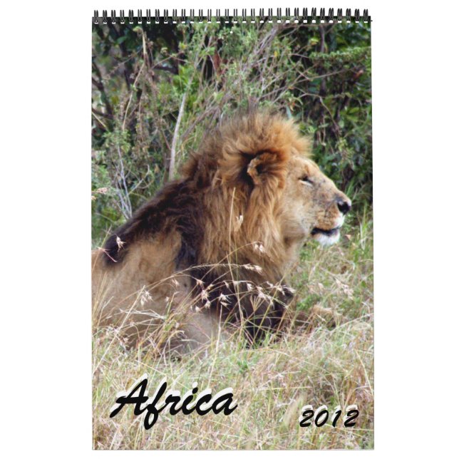 calendario africano 2012 (Tapa)