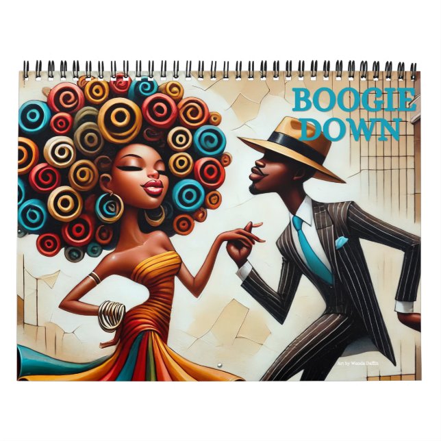 Calendario Africano Americano 2025 (Tapa)