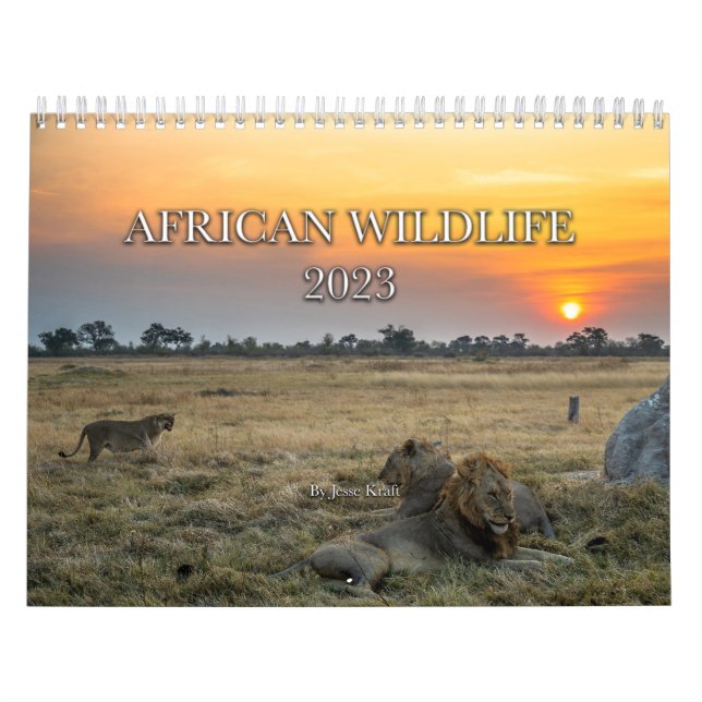 Calendario Africano de Vida Silvestre (Tapa)