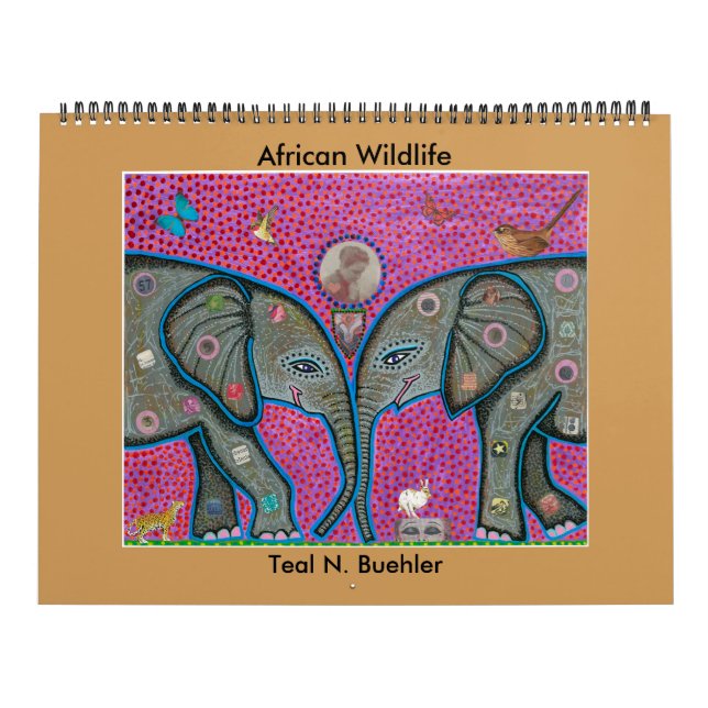 Calendario Africano de Vida Silvestre (Tapa)