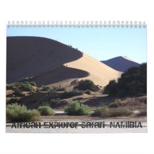 Calendario africano del safari