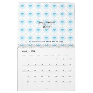 Calendario Agradable Argyle