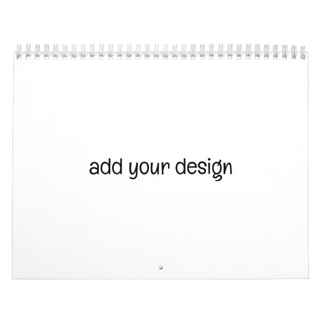 Calendario agrega tu diseño  (Tapa)