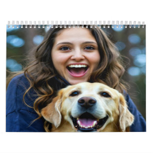 Calendario Agregar foto personalizada de Labrador Retriever