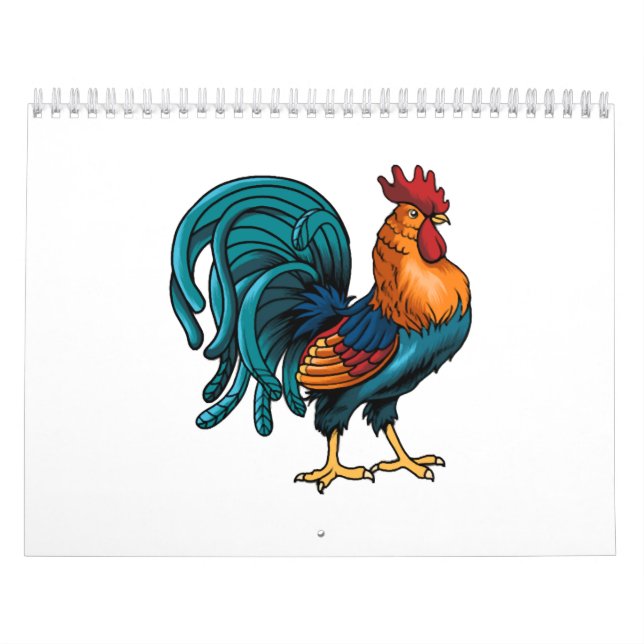 Calendario Agricultor de pollo (Tapa)