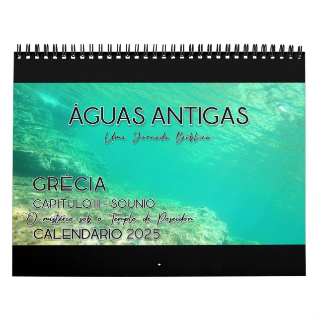 Calendario ÁGUAS ANTIGAS 2025: Uma jornada bíblica Cap. 3 (Tapa)
