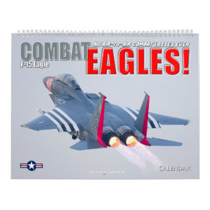 Calendario ÁGUILAS DE COMBATE! - F-15 Eagle