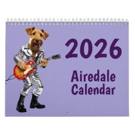 Calendario Airedale Calendar