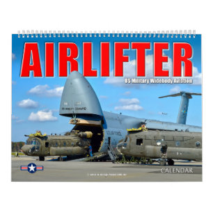 Calendario AIRLIFTER - Aviación de cuerpo amplio militar de l