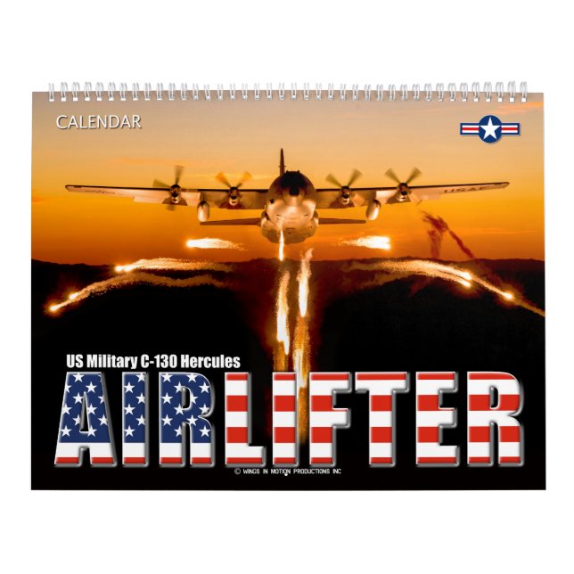 Calendario AIRLIFTER - C-130 Hércules (Tapa)