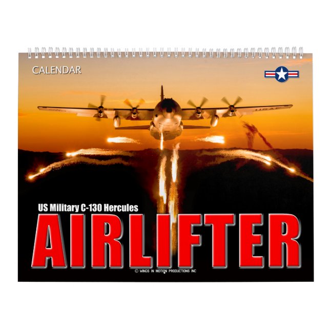 Calendario AIRLIFTER - C-130 Hércules (Tapa)