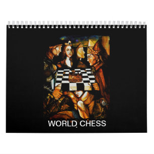 CALENDARIO AJEDREZ CALANDER DEL MUNDO