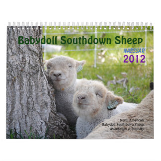 Calendario al sur de las ovejas 2012 NABSSAR de la
