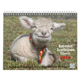 Calendario al sur de las ovejas 2014 NABSSAR de la