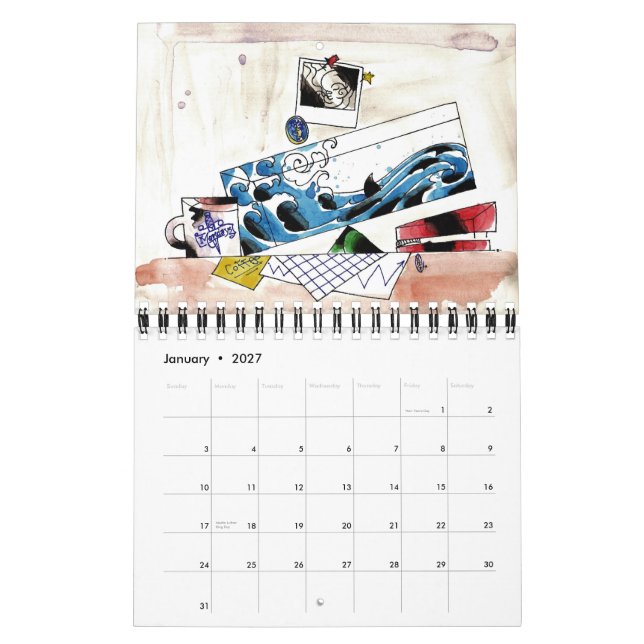 Calendario AlaDANG 2011 stillLife (Jan 2027)