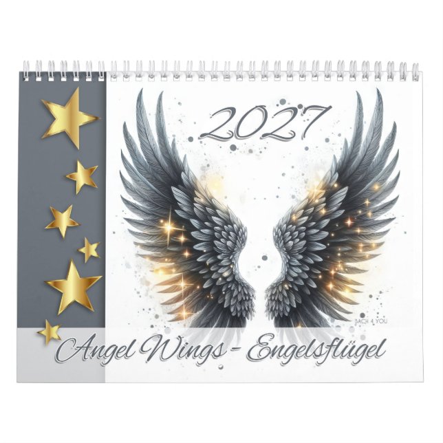 Calendario Alas de Ángel – Engelsflügel 2027 (Tapa)