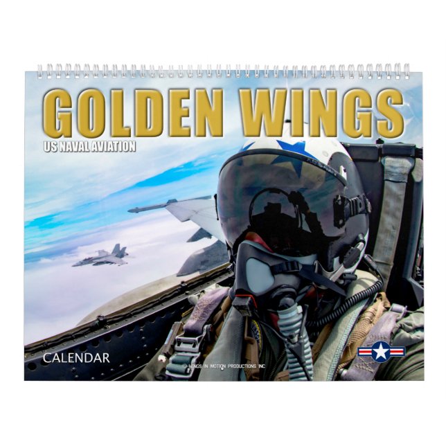 Calendario ALAS DE GOLDEN - Aviación naval de Estados Unidos (Tapa)