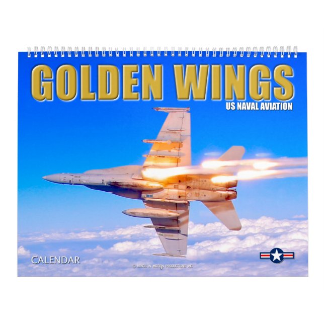 Calendario ALAS DE GOLDEN - Aviación naval de Estados Unidos (Tapa)