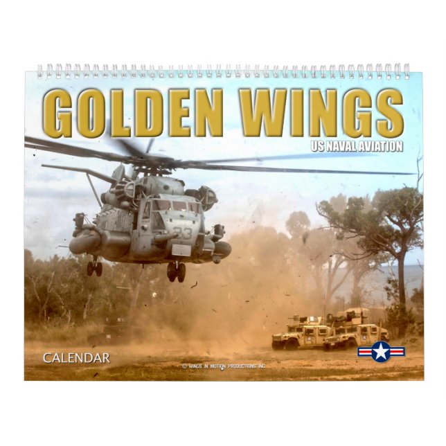 Calendario ALAS DE GOLDEN - Aviación naval de Estados Unidos (Tapa)