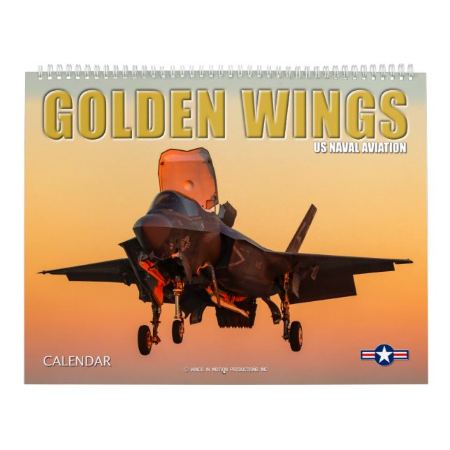Calendario ALAS DE GOLDEN - Aviación naval de Estados Unidos (Tapa)