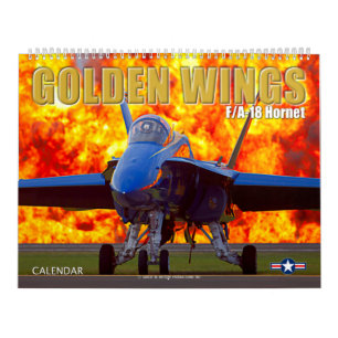 Calendario ALAS GOLDEN - avispón F/A-18