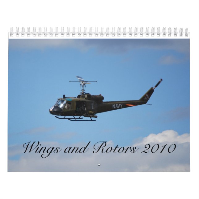 Calendario alas y rotores 2010 (Tapa)