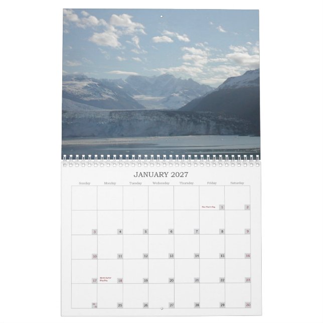 CALENDARIO ALASKA (Jan 2027)