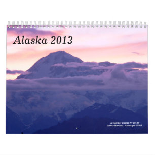 Calendario Alaska, 2013
