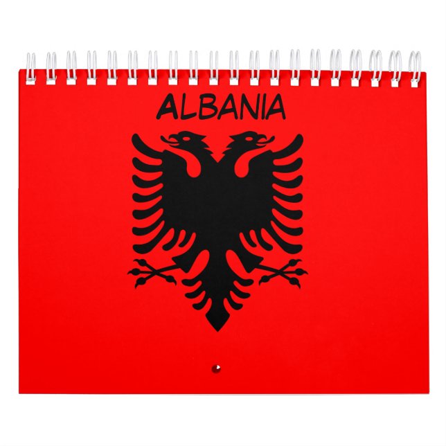 Calendario Albania (Tapa)