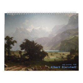Calendario Albert Bierstadt Artwork