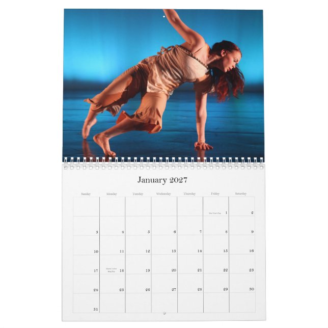 Calendario Alchemy Dance Company (Jan 2027)
