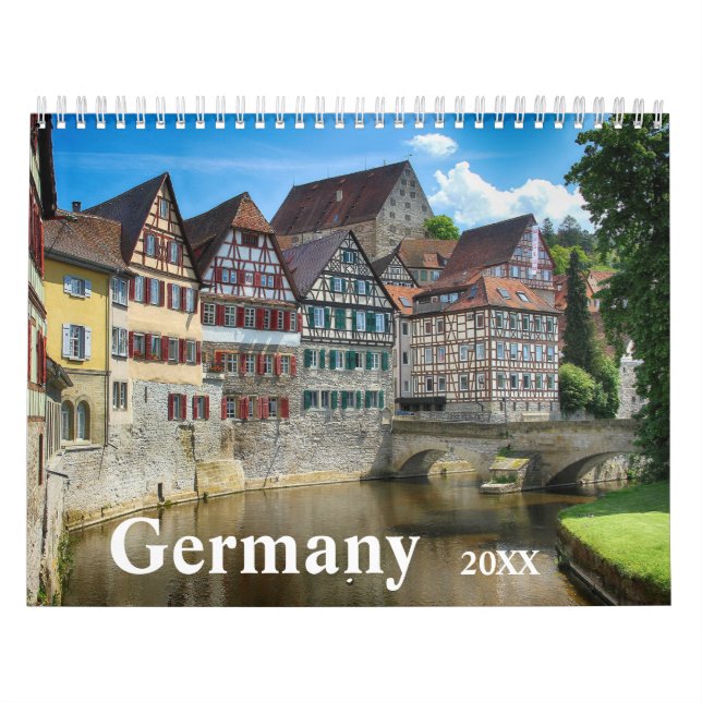 Calendario Alemania País europeo Deutschland (Tapa)