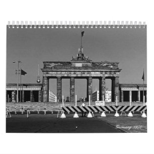 Calendario Alemania Vintage 1970