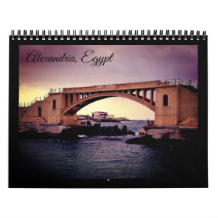 Calendario Alexandría, Egipto