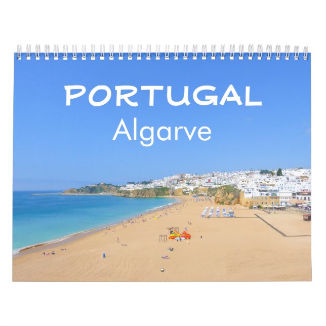 Calendario Algarve de Portugal (Tapa)