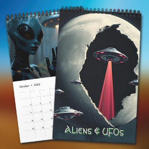 Calendario Alienígenas y ovnis Ufología